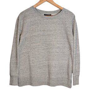 A Pea In The Pod Women's Small Nursing Sweater Crewneck  Pullover Light Gray